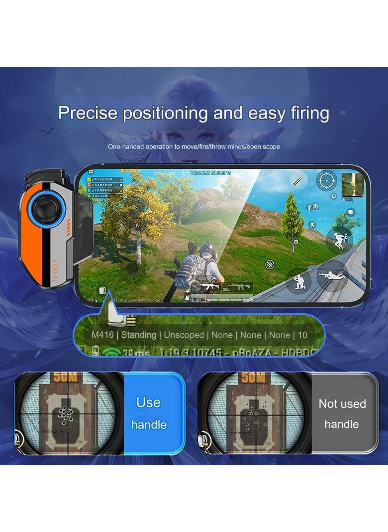 RUKYU - M20 Joystick Controller, PUBG Trigger, PUBG Buttons, PUBG Accessories, Mobile Game Joystick Support for Android HID MY Game Handle Controller Bluetooth-compatible 5.0 Connection,One-touch Change of Outfit, Combo - Image 1