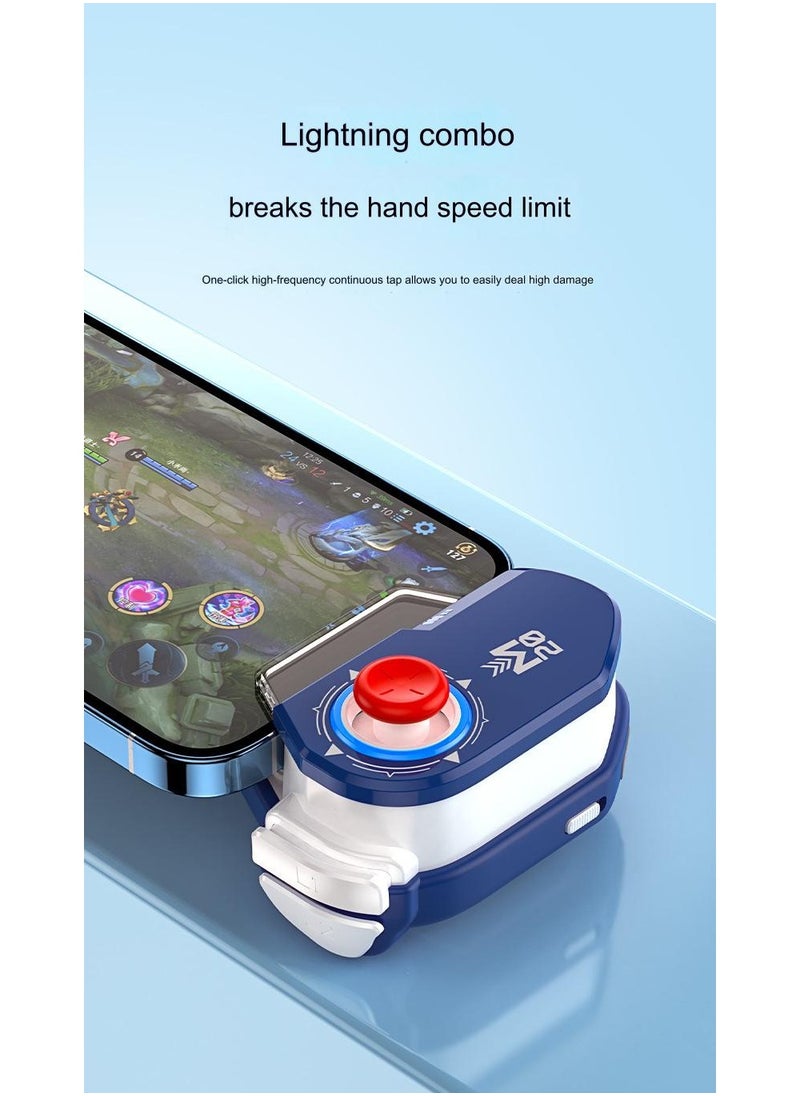 RUKYU - M20 Joystick Controller, PUBG Trigger, PUBG Buttons, PUBG Accessories, Mobile Game Joystick Support for Android HID MY Game Handle Controller Bluetooth-compatible 5.0 Connection,One-touch Change of Outfit, Combo - Image 1