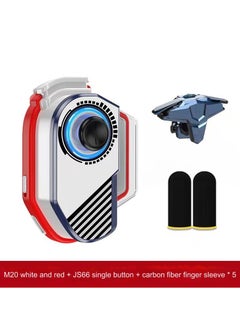 M20 Joystick Controller, PUBG Trigger, PUBG Buttons, PUBG Accessories, Mobile Game Joystick Support for Android HID MY Game Handle Controller Bluetooth-compatible 5.0 Connection,One-touch Change of Outfit, Combo