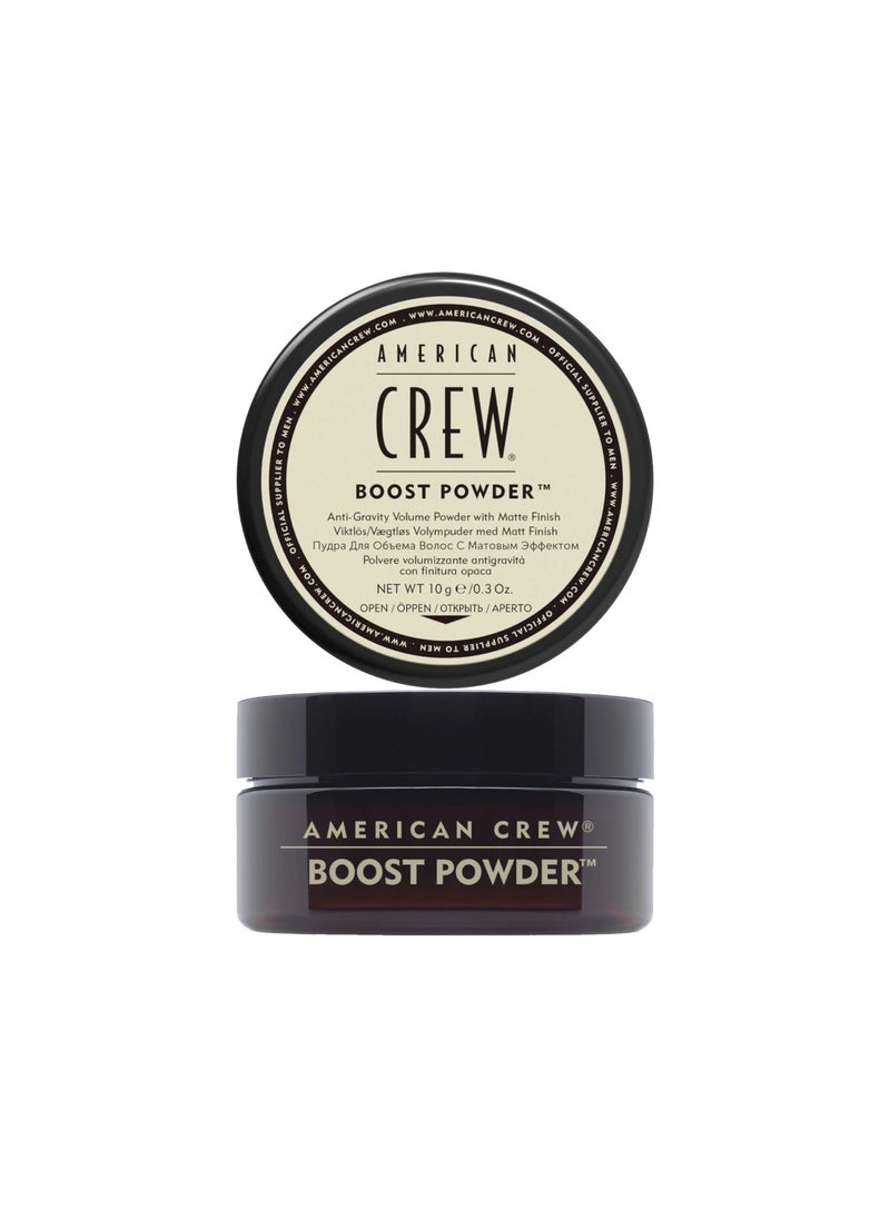 AMERICAN CREW - American Crew Men's Hair Boost Powder, Provides Lift & Volume, 0.3 Oz (Pack of 1) - Image 1