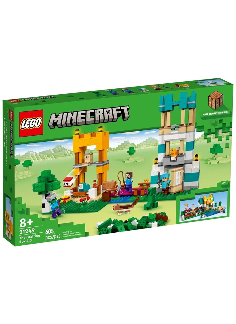 LEGO LEGO - Minecraft The Crafting Box 4.0 605 Pieces - 21249  - Image 1