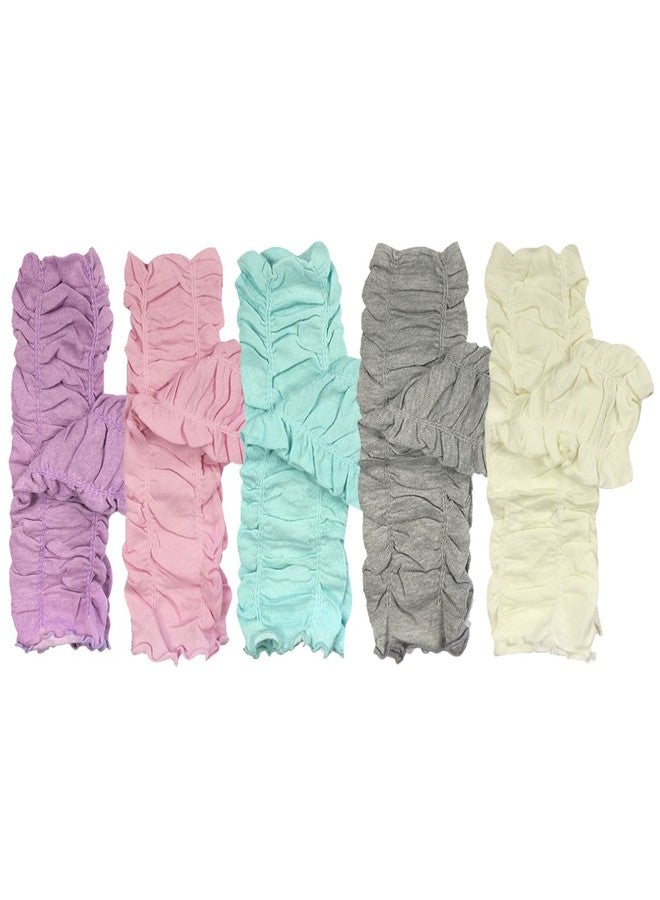 Bowbear Set of 5 Baby & Toddler Leg Warmer Collection Premium Value Pack, VS1 - Image 1