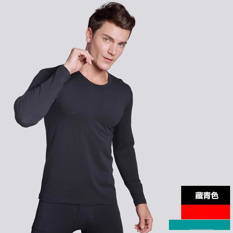 New Benmingnian Big Red Thermal Underwear Men'S Thickened Fleece-Lined Red Thermal Suit - Image 3