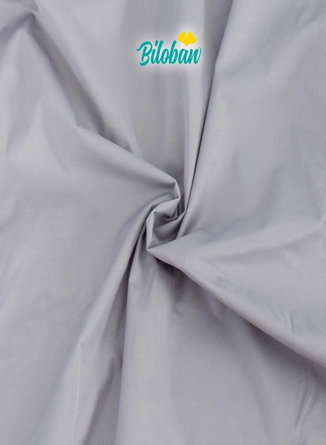 Biloban Reusable Diaper Pail Liner Bags 2 Pack for Ubbi Diaper Pail, Waterproof Larger Capacity & Washable Wet Bag for Dirty Diapers, Cloth Diaper, Laundry and Kitchen Garbage, Grey & White - Image 4