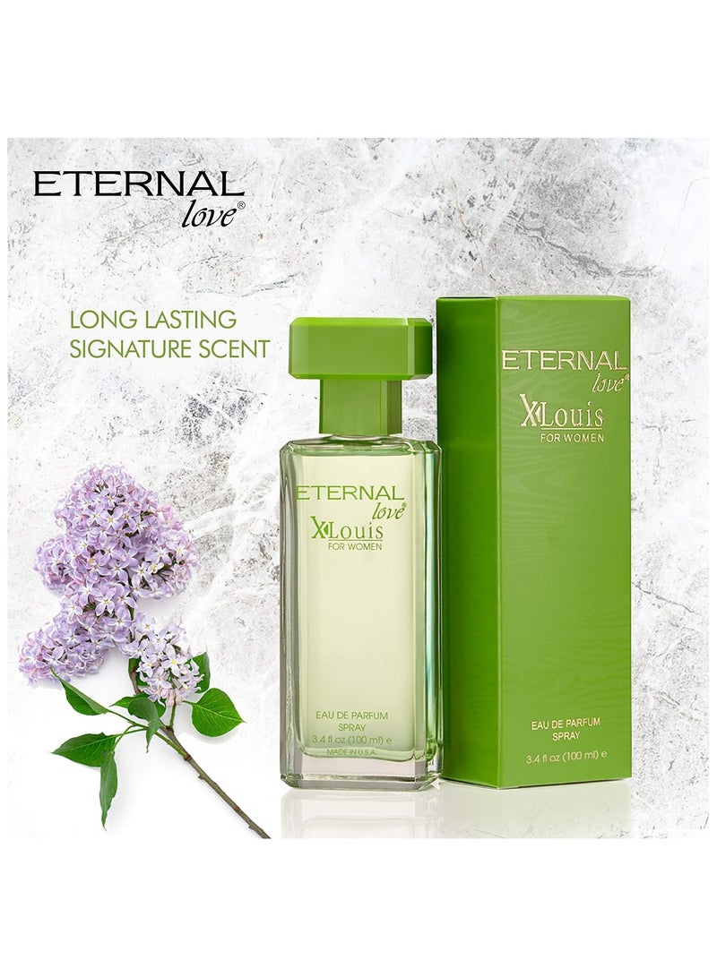 إتيرنال لاف عطر Eternal Love X'Louis أو دو بخاخ للنساء، 100 مل - Image 2