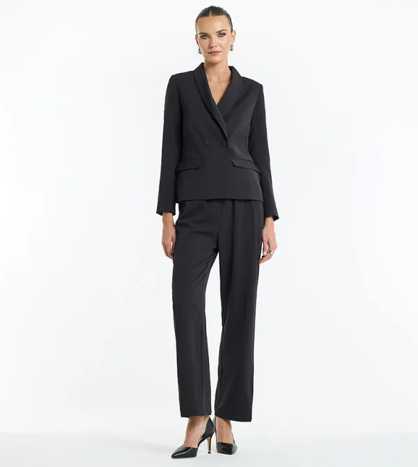 بي سي بي جي BCBG Detachable Belt Straight Pants