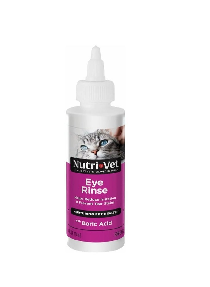 NUTRI FIT Nutri-Vet Eye Rinse Cats 118ml 
