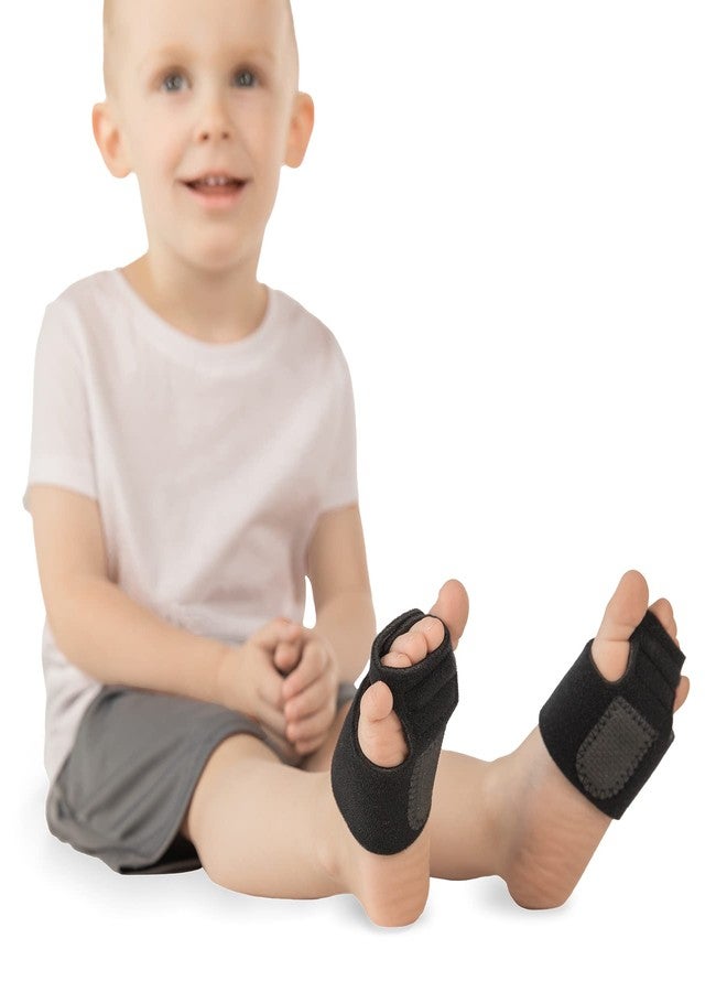 BraceAbility Toe Walking Braces for Kids - Patented Pediatric Foot Supports To Prevent Tip Toe Walking, Cerebral Palsy Equipment, Autism, ADHD, Aspergers, Youth Neurological Disorders (M - Pair) - Image 1