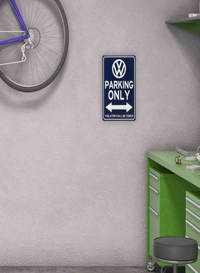 Open Road Brands Volkswagen Parking Only Metal Sign - Vintage Volkswagen Sign for Garage or Man Cave - Image 5