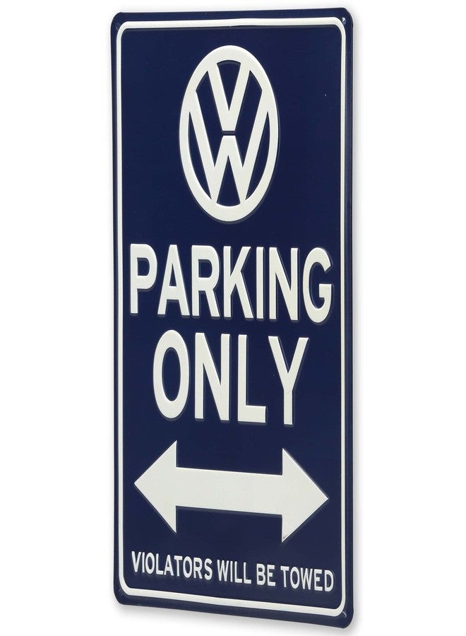 Open Road Brands Volkswagen Parking Only Metal Sign - Vintage Volkswagen Sign for Garage or Man Cave - Image 2