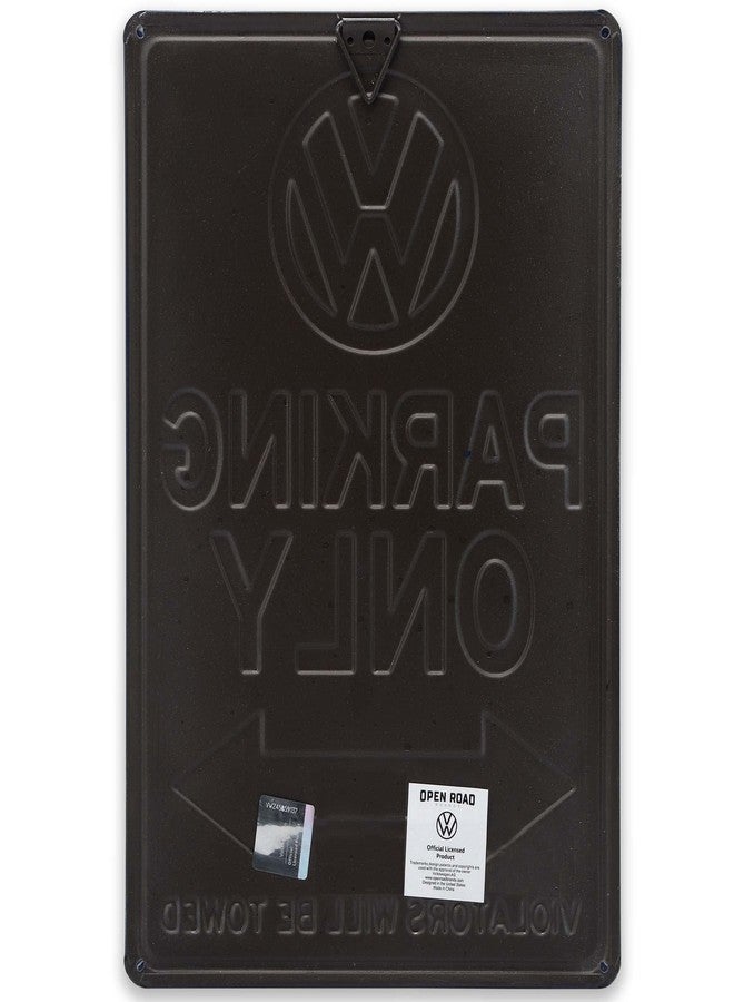 Open Road Brands Volkswagen Parking Only Metal Sign - Vintage Volkswagen Sign for Garage or Man Cave - Image 3