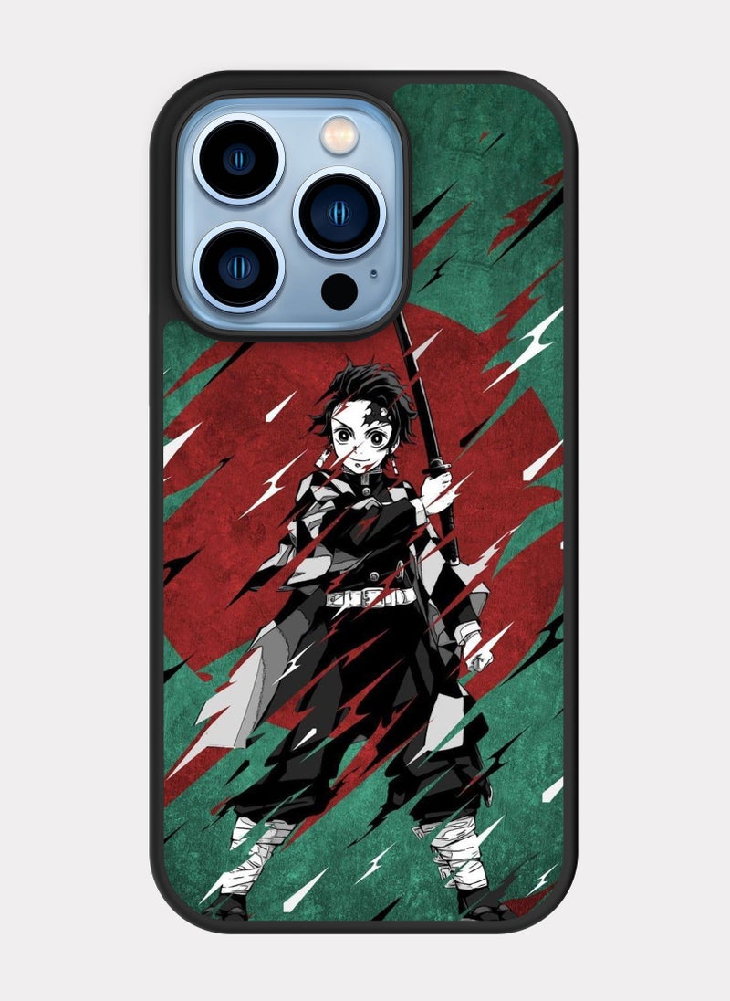 PXLAAT iPhone 13 Pro case cover  Slayer Kimetsu No Tanjiro - Image 1