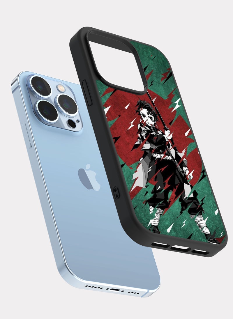 PXLAAT iPhone 13 Pro case cover  Slayer Kimetsu No Tanjiro - Image 2