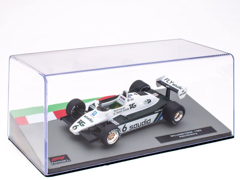 OPO 10 - Miniature car Formula 1 1/43 Compatible with Williams FW08 - Keke Rosberg - 1982 - FD116 - Image 2
