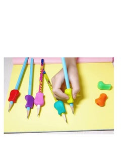 Generic Pencil Grips for Children,10 Pack Pencil Grips for Kids Handwriting, Ergonomic Writing Training Aid Correction Silicon Gel Pencil Grip for Children Preschoolers 10Pack  - Image 3
