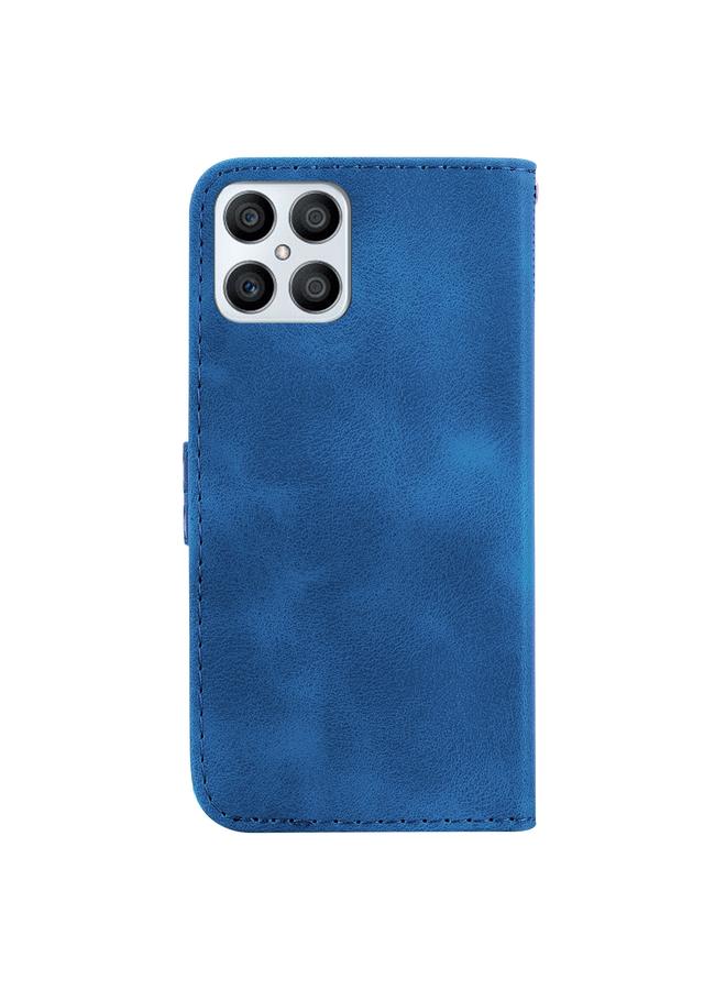 اس-توب جراب هاتف Honor X8 مصنوع من الجلد المنقوش على شكل سبعة - Image 3