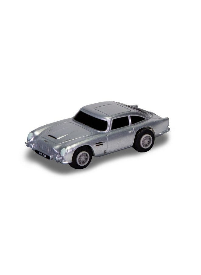 Scalextric Micro James Bond Goldfinger Aston Martin Db5 164 Slot Race Car G2221 Silver - Image 2