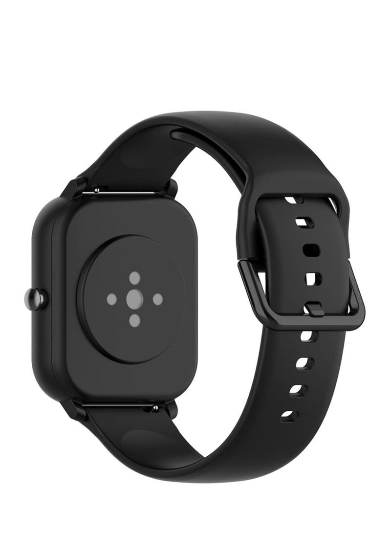 Bracelet Compatible with Amazfit GTS 4 Mini 20mm Sport Silicone Strap Replacement Watch Strap for Amazfit GTS4 Mini/Amazfit GTS/ 3/ GTS 2/GTS/Amazfit Bip - Image 5