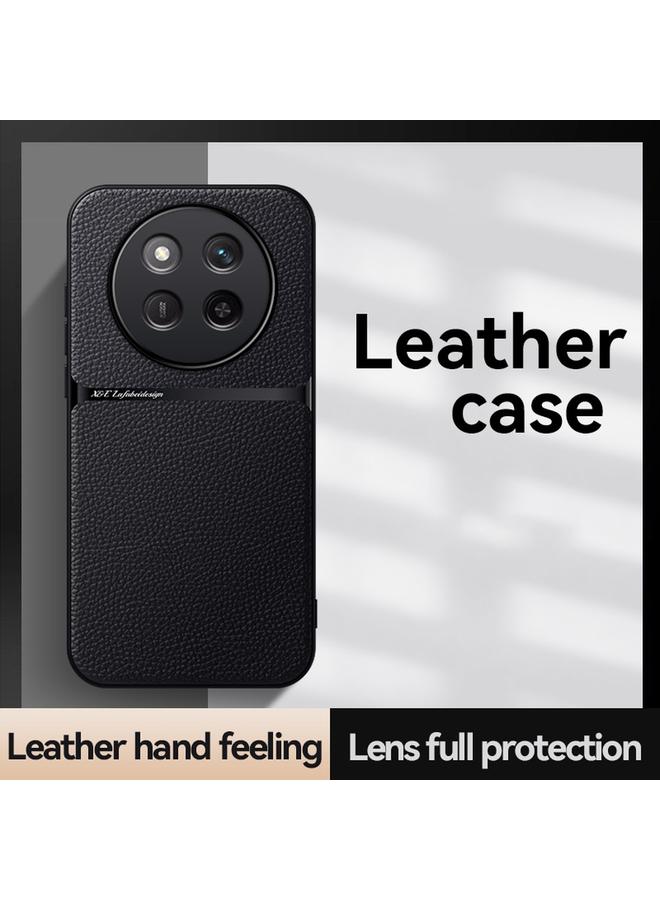 S-TOP Case For Honor X60 Pro Litchi Leather Magnetic Full Coverage Shockproof Phone Case - Image 2