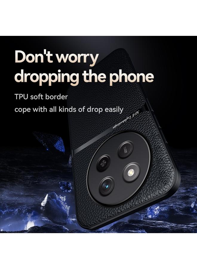 S-TOP Case For Honor X60 Pro Litchi Leather Magnetic Full Coverage Shockproof Phone Case - Image 4