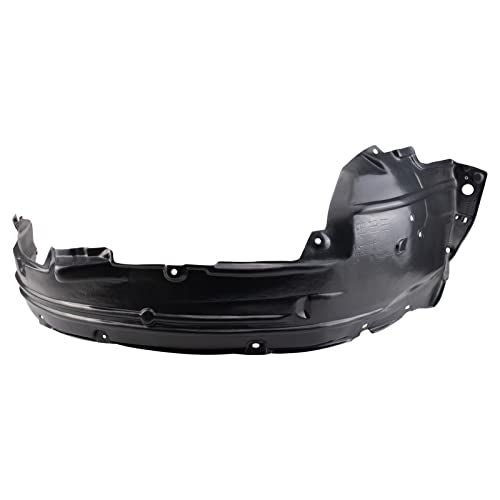 TRQ Front Right Inner Fender Liner Black Passenger Side Compatible with 2012-2014 Honda CR-V HO1249147 - Image 1