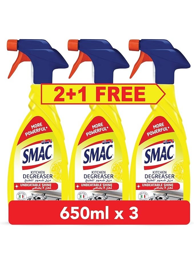 Smac Ultra Degreaser 650ml - 2+1 Free