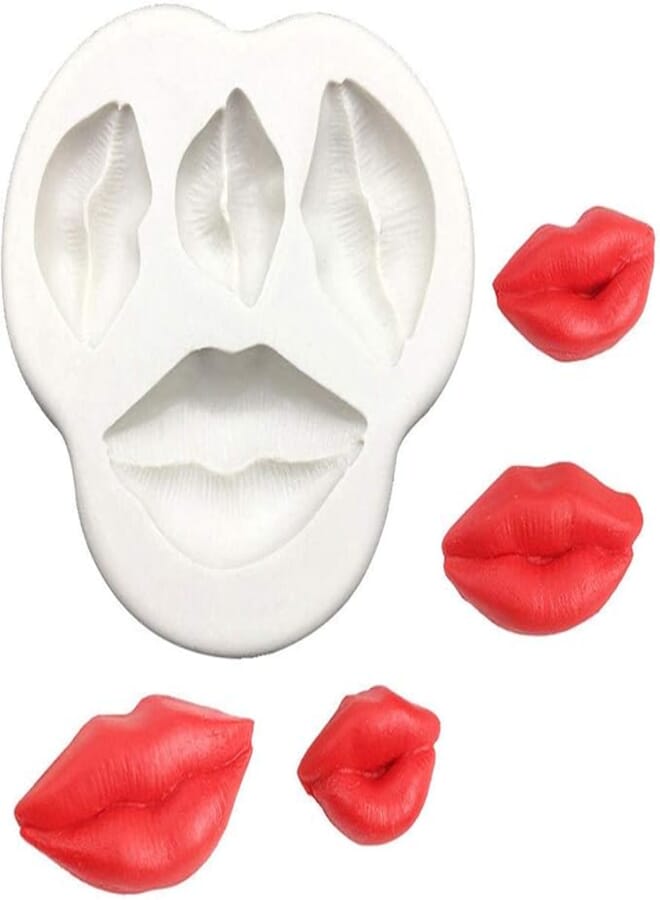 بيستونزون سيليكوني ليب سهابي كهوكولاتي مولدس فور فوندانت كاكي مولد ديي