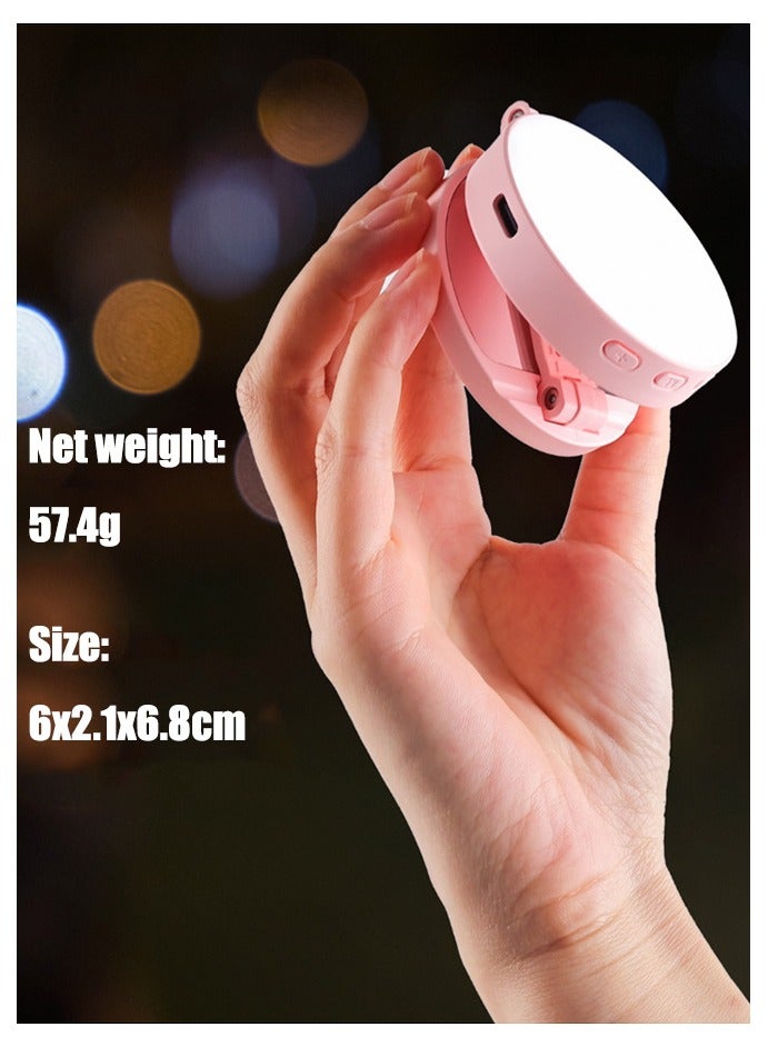 LED ضوء الفيديو,ضوء الكمبيوتر للاجتماع ضوء الفيديو,متعددة الزاوية القابلة للتعديل و Splicable متعددة الوظائف جيب ملء ضوء LED ضوء سيلفي مع مقاطع ضوء الهاتف المحمول لفيديو إطلاق النار Vlogging Kit,3 أ - Image 5