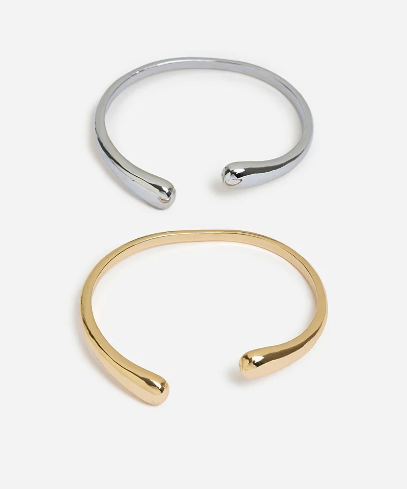 ابيكول Pack of Two Combined Rigid Bracelets