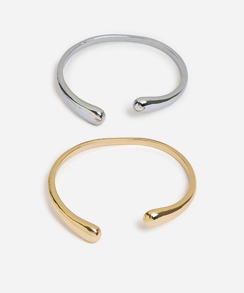 Ipekyol Pack of Two Combined Rigid Bracelets - Image 1
