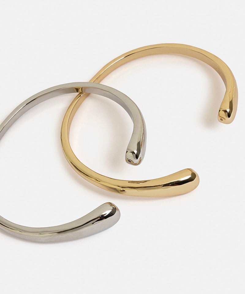Ipekyol Pack of Two Combined Rigid Bracelets - Image 3