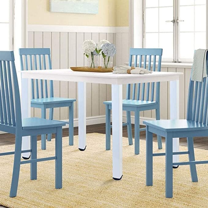 Dcloud Table Legs Metal Wide Heavy Duty Desk Legs DIY Furniture Legs for Dining TableCoffee TableOffice Desk only Legs Stright Shape White - Image 4