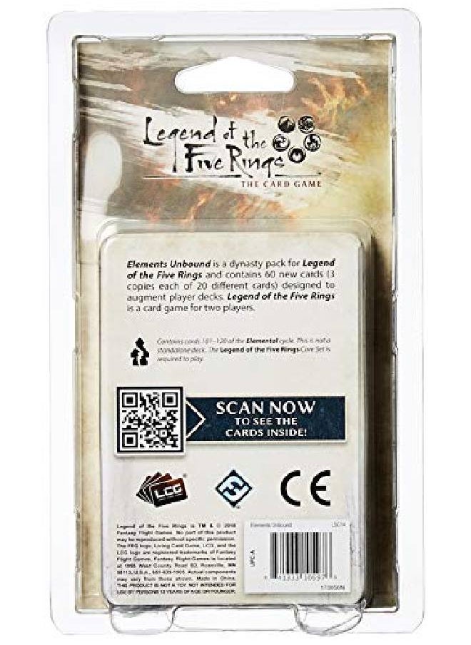 Fantasy Flight Games Legend Of The Five Rings Lcg Elements Unbound  - Image 2