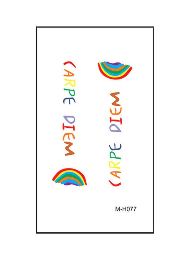 NIBEMINENT Waterproof Fashionable Temporary Tattoo Sticker Multicolour - Image 1