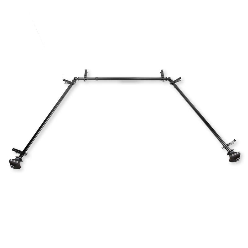 Rod Desyne 1316 Moyat Bay Window Curtain Rod 2036 3872  Black 