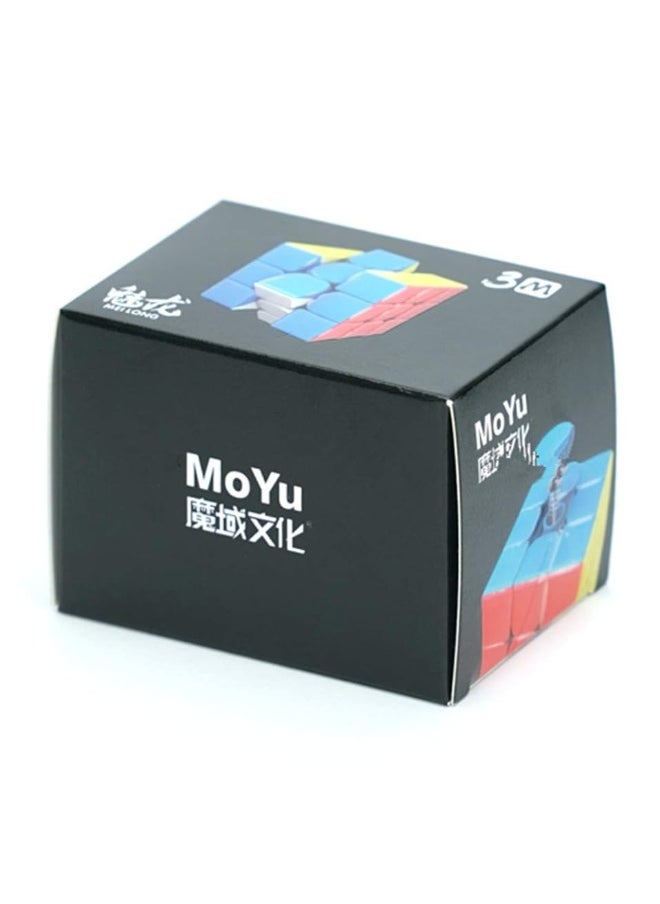 CuberSpeed - CuberSpeed Moyu Meilong 3x3 M Magnetic stickerless Speed Cube MFJS MEILONG 3x3x3 M Cubing Classroom Meilong 3x3 M Speed Cube - Image 1