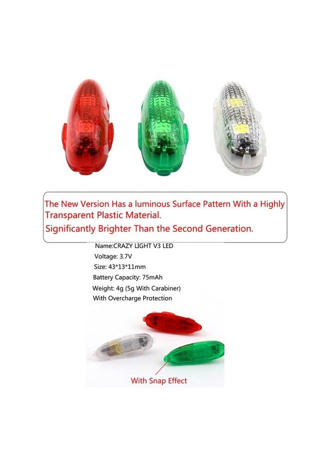 SoloGood Crazy Light V3 Waterproof Aviation Model Explosion Flashing Led Light Suitable For Fixed Wing Fpv Rc Aircraft Crossing Locomotive Model Water Surface Ship Model Night Flight  - Image 3
