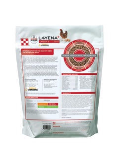 PURINA Purina Layena+ | Nutritionally Complete Layer Hen Feed | Omega 3 Formula - 10 Pound (10 lb) Bag  - Image 2