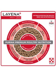 Purina Layena+ | Nutritionally Complete Layer Hen Feed | Omega 3 Formula - 10 Pound (10 lb) Bag - pzsku/Z9A827BF310EAFF850D25Z/45/_/1737032245/01f944c6-ca47-48fb-9f6d-14f67c6acdff