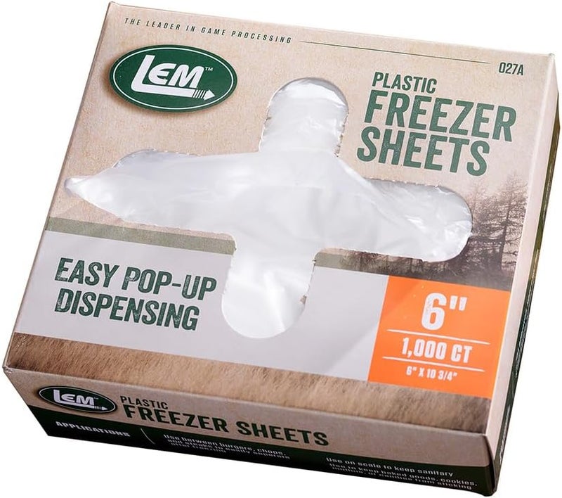 LEM Products Plastic Freezer Sheets 6x1034 - Image 1