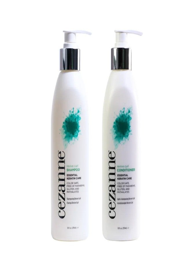 Cezanne Revive Curl Shampoo and Conditioner 10oz Duo - Image 1