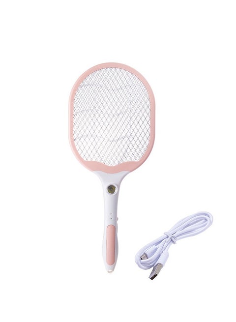 Large capacity battery rechargeable home mosquito swatter with lighting, electric mosquito swatter.