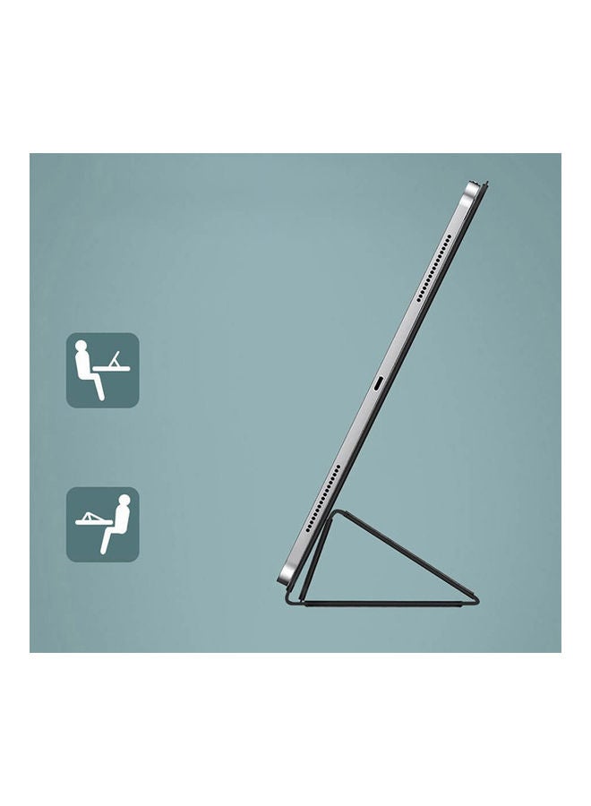 DUSALA Premium Quality Protective Case Cover With Sleep Awake Function For Apple iPad Pro 11 Inch (2020) Black - Image 5