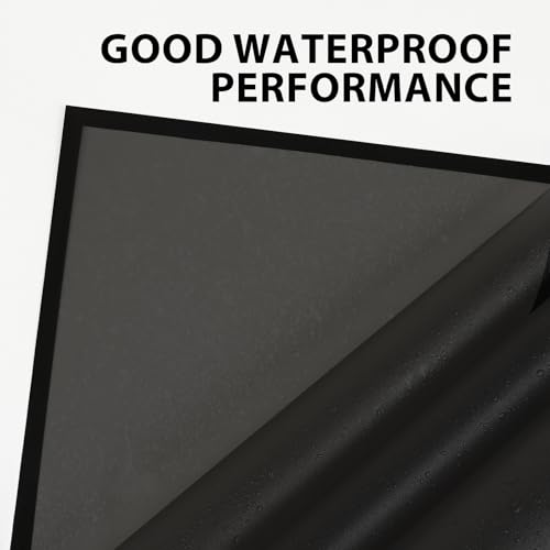 FUHITIM 20 Sheets Flower Wrapping Paper - Waterproof Black Floral Wrapping Paper for DIY Crafts, Florist Supplies Packaging for Wedding Valentine's Day Birthday Gift - Image 3