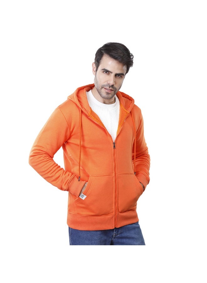 كوب سويت شيرت رجالي سادة بسحاب - Image 1