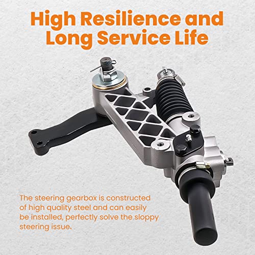 Tuningsworld Steering Gear Box Assembly for EZGO TXT Golf Cart 1994-2001 ST350 Workhorse 1996-UP 70314-G01 - Image 4