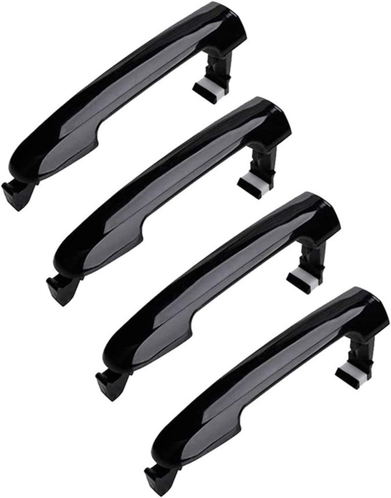 QASULER 4Pcs Car Door Handle for Hyundai Sonata 2005-2010 - Image 1