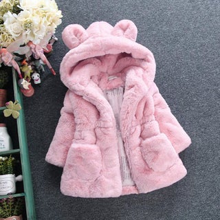 Thickened Winter Cotton Coat for Girls Ear Hoodie Pink - pzsku/Z9A834E854A2019767A1FZ/45/1750432368/4b148b54-78df-487d-81f0-2c2e7f0584a8