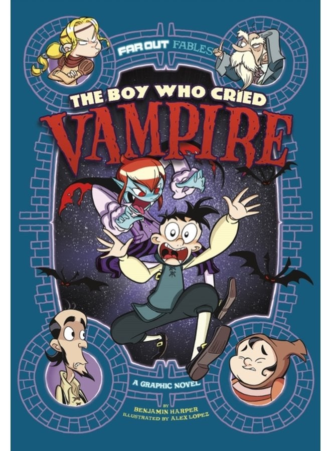 The Boy Who Cried Vampire A Graphic Novel - Paperback