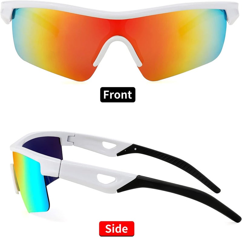 FEISEDY Kids Teens Baseball Polarized Sunglasses Sports TR90 Frame Boys Girls Cycling B2454 - Image 5